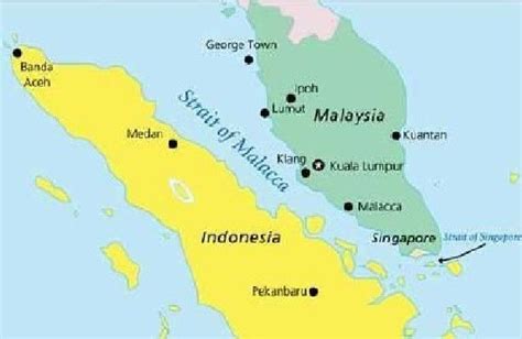 strait between malaysia and indonesia